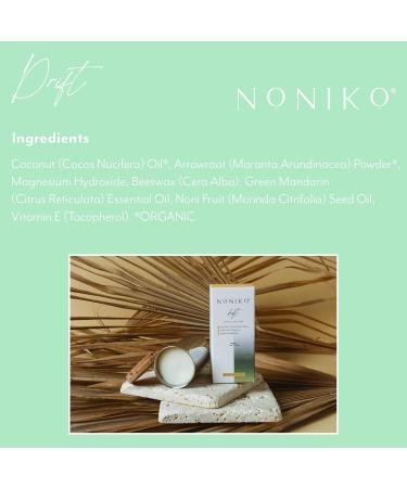 Natural Deodorant - DRIFT STARTER KIT - Stainless Steel Container - Aluminum Free Paraben Free Plastic Free - For Men & Women Green Mandarin - Sensitive Formula Drift (Green Mandarin - Sensitive Formula) - Buy Online on GoSupps.com