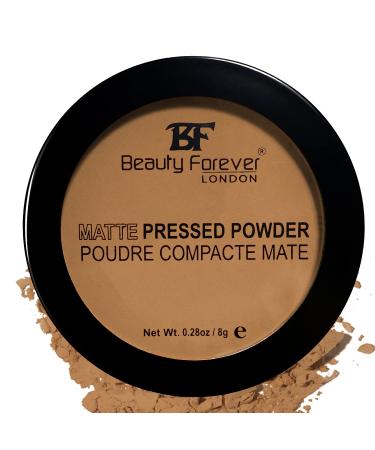 Beauty Forever Matte Pressed Powder Oil Free & Lightweight 8gms (08 Tawny)