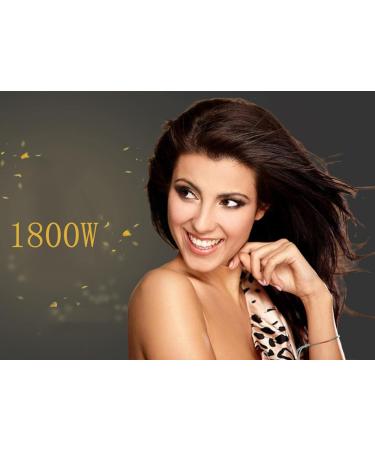 1800W Professional Hair Dryer with Diffuser lonic Conditioning powerful and Fast Hair Dryer AC motor Heat Hot and cold wind Constant temperature hair care without damaging Hair for home salon travel and Kids - Buy Online on GoSupps.com