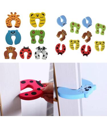 7-Piece Child Safety Door Stopper Foam Set | Finger Pinching Protection for Kids | Clamping Protection for Doors and Windows - Buy Online on GoSupps.com