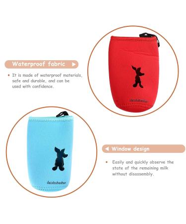 TOYANDONA Infant Bottles 4pcs Baby Bottle Sleeves Baby Glass Bottle Insulator Sleeve Baby Feeding Bottle Cover Baby Nursing Bottle Protector for Toddler Infant Random Color Baby Glass Bottles - Buy Online on GoSupps.com