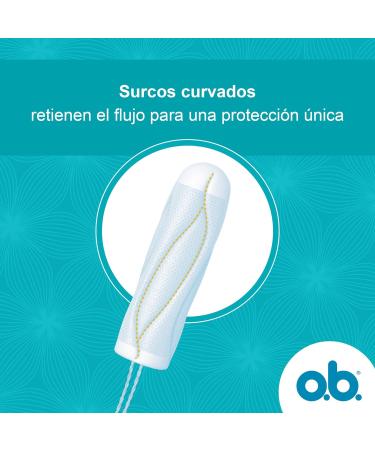 OB ProComfort Regular Tampons - Non-applicator, Pack of 1 - Buy Online on GoSupps.com