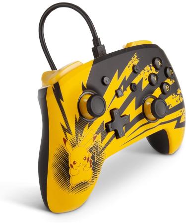 PowerA Enhanced Wired Controller for Nintendo Switch - Pok mon: Pikachu Lightning Lightning Pikachu - Buy Online on GoSupps.com