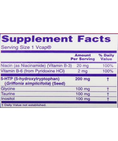 Buy 5-HTP 200mg 60 VegiCaps (Pack of 2) - Premium Mood Support Supplement - Fast International Shipping - Buy Online on GoSupps.com