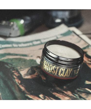 Dick Johnson Ghost Clay Hairwax - Supermatt Hold Matte Finish 100ml | Flexible Styling & Pleasant Fragrance - Buy Online on GoSupps.com