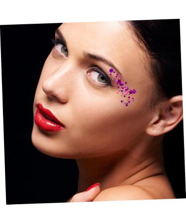 PLAFOPE 4pcs Set Colorful Eye Shadow Face Glitter Halloween Makeup Glitter Eyeshadow Glitter Liquid - Buy Online on GoSupps.com