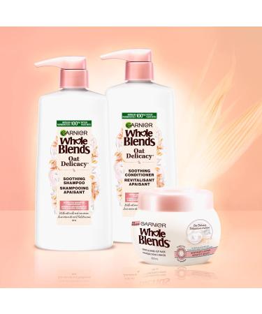Garnier Whole Blends Gentle Vegan Conditioner Oat Delicacy With Oat Milk & Rice Cream Extracts Soothes Hydrates and Protects Hair Paraben Free For Delicate Hair 786ml Conditioner 786.00 ml (Pack of 1) - Buy Online on GoSupps.com