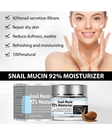 Snail Mucin 92% Moisturizer | Hydrating Face Gel Cream for Daily Use | Baba de Caracol Original - Buy Online on GoSupps.com
