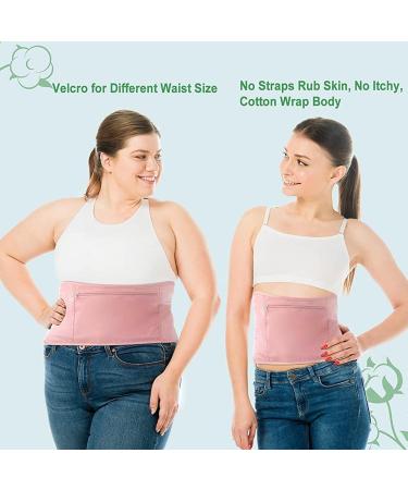 Adjustable Pink Castor Oil Pack for Thyroid Support | Premium Quality International Shipping - Buy Online on GoSupps.com