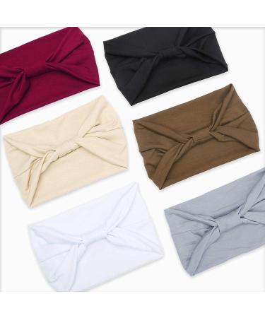 Boho Wide Knotted Headbands for Women | Tobeffect African Turbans & Head Wraps - Buy Online on GoSupps.com