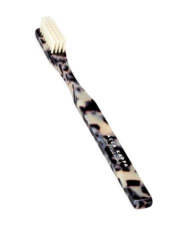 Acca Kappa Historical Black & White Toothbrush Soft Nylon