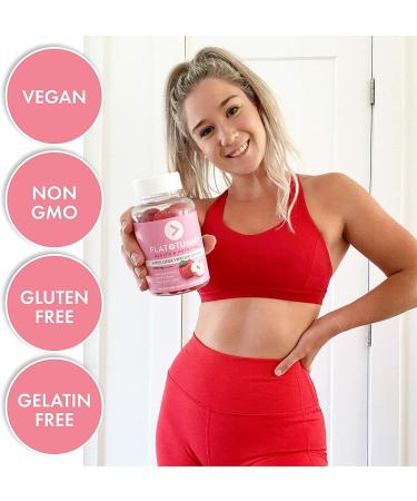 Flat Tummy Tea Apple Cider Vinegar Gummies - Detox & Gut Health Support | Vegan  Non-GMO  60 Count Pack of 3 - Buy Online on GoSupps.com