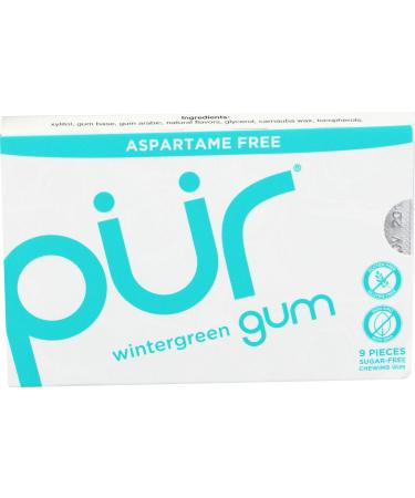 Pur Gum PUR Gum Wintergreen 9 Pieces x 1