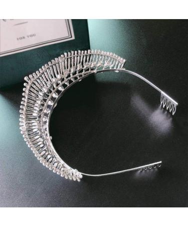 Minkissy Bridal Tiara - Elegant Peacock Hair Jewelry Accessories for Brides - 1pc Women s Headwear - Buy Online on GoSupps.com