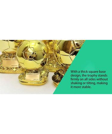 Golden Ball Football Trophy - 16cm Champion Award for Best Player - Soccer Trophy - Buy Online on GoSupps.com