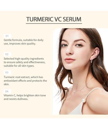 Dark Spot Clearing Curcuma S rum visage S rum Visage Vitamine C au Curcuma Anti-Dark Spot Face Serum Serum Eclat Correcteur de Taches Sombres pour la R paration Jour et Nuit R duisant les Rides - Buy Online on GoSupps.com