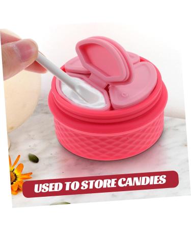 MAGICLULU 1 Set Cream Box Lotion Storage Jar Refillable Powder Pot Women s Suits Lotion Dispenser Jar Empty Sample Ladies Suits Cream Holder Lip Balm Pink Travel Silica Gel Makeup Set Body 6.5X6.5X4.5CM Pink - Buy Online on GoSupps.com