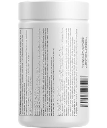 Codeage Organic Bone Broth Collagen Capsules Grass Fed - Pasture Raised Chicken Bone Broth Collagen - 180 Capsules - Buy Online on GoSupps.com
