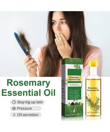  JPSDOWS Pure Rosemary Oil - Hair Oil for Smooth Hair 4.22 fl oz. Oz Advanced Organic Nourishing Rosemary Essential Oil for Thinning Hair and Scalp Jpsdows - Buy Online on GoSupps.com