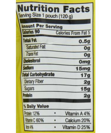 Earth's Best Sesame Street Fruit Yogurt Smoothies - Strawberry Banana - 6 Pack [4.2 oz each] - Buy Online on GoSupps.com