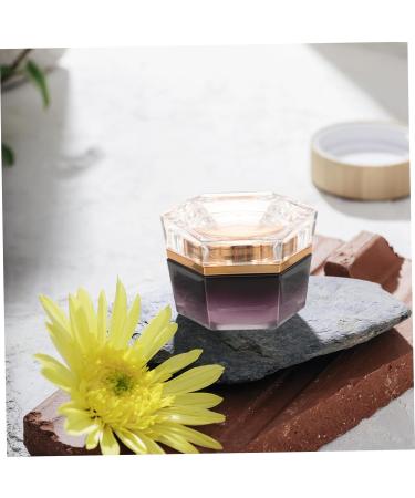 Angoily Moisturizer Face Cream Buttercream Creami Lotion Containers Travel Cream Jars with Lids Travel Size Jars Travel Cream Jars Small Container Glass Purple Miss Toiletries Filling - Buy Online on GoSupps.com
