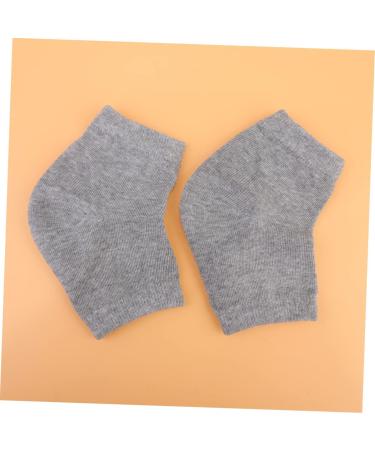 Healeved 2 Pairs Anti-Crack Socks Cracked Heel Socks Gel Heel Sleeves Heel Protector Socks Gel Lined Socks Mens Sock Ankle Socks Gel Socks Men and Women Pink Casual Socks Moisturizing - Buy Online on GoSupps.com