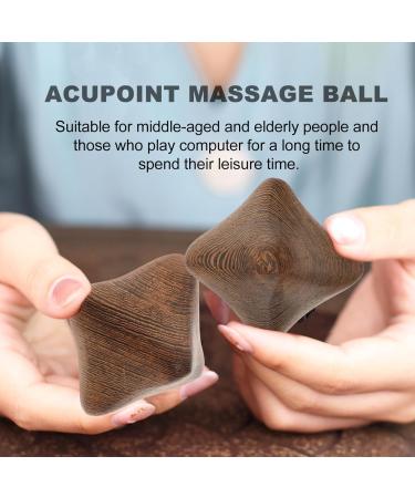 Buy Tovinanna 2-Piece Health Ball Hand Massage Devices - Antique Wooden Baoding Balls for Strength Training | Perfect Handcrafted Massage Tools - Buy Online on GoSupps.com