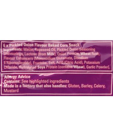 Walkers MEGA Monster Munch Pickled Onion 6 Pack - Crispy Snack Delights - Buy Online on GoSupps.com