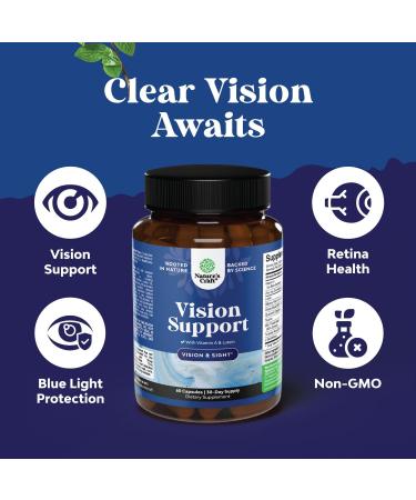 Complete Eye Health Supplement for Adults - Lutein 20mg Per Serving Eye Vitamins for Vision Dry Eyes Pressure and Blue Light Protection - Supplement Adults with Beta Carotene Eyes 60 Count (Pack of 1) - Buy Online on GoSupps.com