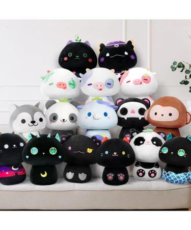 Mewaii 14'' Soft Painted Blueberry Cow Mushroom Pillow Stuffed Animal Plush - Cuddly Kids Plushie Toy 14 Inch - Buy Online on GoSupps.com