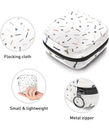 Womens Bonds Storage Pockets - Portable Floor Patterned Period Kit & Feminine Product Bag | Ideal for Women & Girls - Buy Online on GoSupps.com