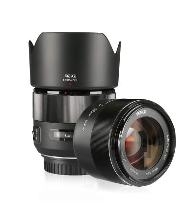 Meike 85mm f1.8 Large Aperture Full Frame Auto Focus Telephoto Lens for Canon EOS EF Mount Digital SLR Camera Compatible with APS C Bodies Such as 1D 5D3 5D4 6D 7D 70D 550D 80D - Buy Online on GoSupps.com