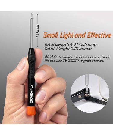 TEKPREM Eyeglass Repair Tools Kit - Glasses Screwdriver Set with Screws, Nose Pads, Tweezer, Cleaning Cloth - for Eye glasses, Sunglasses Repair and Nose Piece Replacement - Buy Online on GoSupps.com