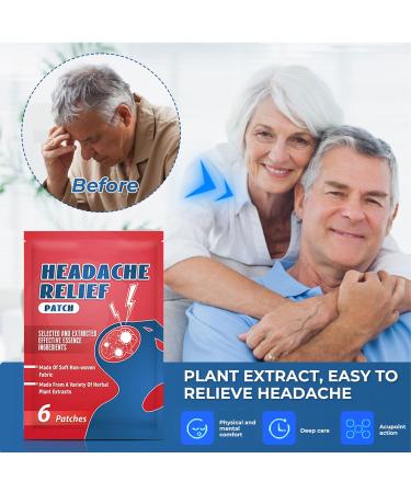 30pcs Headache Relief Patch - Traditional Chinese Medicine Health Care Stickers - Buy Online on GoSupps.com