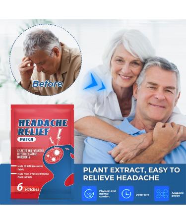 ZJchao 30-Piece Headache Relief Patches - Acupuncture Massage for Pain Stress & Migraine Relief | Best Health Patches for Home & Salon - Buy Online on GoSupps.com