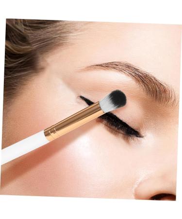 SOESFOUFU 10pcs Makeup Brush Concealer Brush Precision Eyeshadow Brush Eye Makeup Kit White Wooden Handle - Buy Online on GoSupps.com