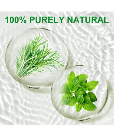 Rosemary Mint Oil for Scalp & Hair - Essential Peppermint & Rosemary Oil 60ml | Nourishing Hair Care Solution - Buy Online on GoSupps.com