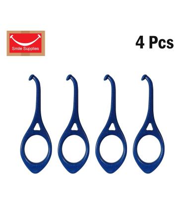 SmileSupplies Aligner Remover Tool - Sparkle Blue Invisible Brace Remover (Pack of 4) | International Shipping Available - Buy Online on GoSupps.com