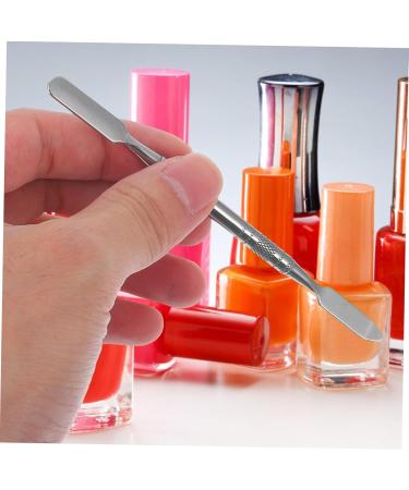 PACKOVE 2 Ensembles Palette de M lange Inoxydable de Anneaux Spatule pour Coloration Ongles Outil Professionnel de Beaut pour Salon et Usage Personnel - Buy Online on GoSupps.com