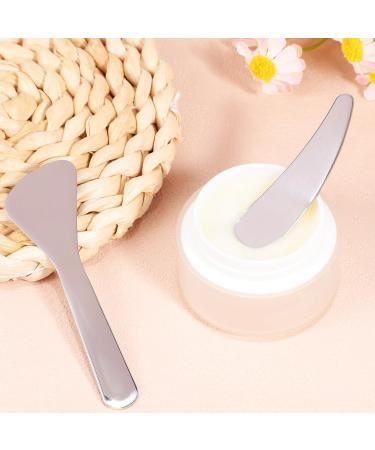Buy Beaupretty 2pcs Cosmetic Spatula Set - Mini Facial Cream Spoon & Stainless Steel Spatula for Skincare | International Shipping Available - Buy Online on GoSupps.com