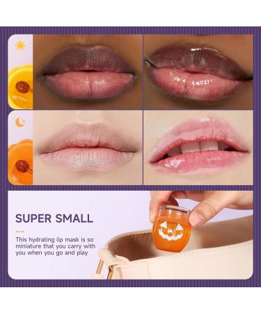 Pumpkin Honey Lip Mask - Overnight Hydrating & Firming Lip Care for Chapped Lips | Moisturizing Balm for Men & Women - Buy Online on GoSupps.com