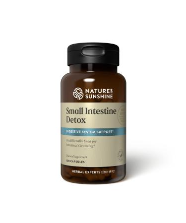 Nature's Sunshine Small Intestine Detox 100 Capsules | Natural Formula Soothes Digestive Tissue and Helps with the Breakdown of Proteins