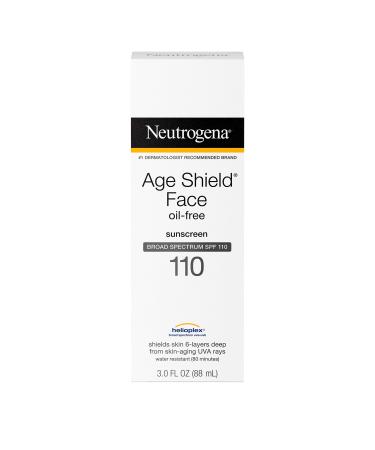 Neutrogena Age Shield Face Oil-Free Sunscreen SPF 110 3 fl oz (88 ml)