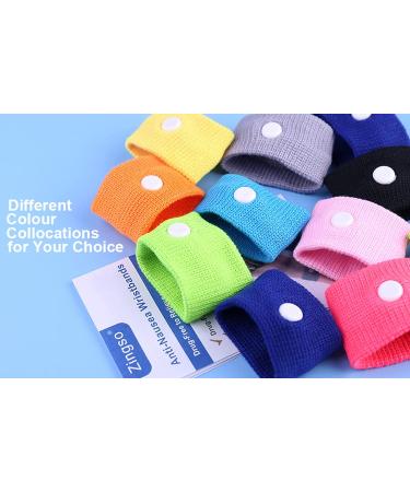 Kids Motion Sickness Bands 2 Pairs - Relief Wristbands for Travel, Sea, Car, and Flying - Anti-Nausea Bracelets for Boys and Girls - Green and Orange - Buy Online on GoSupps.com
