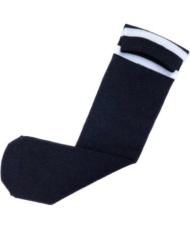 AnjeeIOT Kids Soccer Socks - White + Black | High School Team Dance Sports Socks for Boys & Girls (5-10 Years) - Buy Online on GoSupps.com