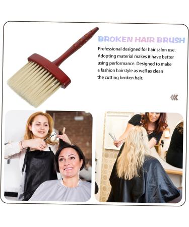 Angoily 1pc Nail Cleaner Brush Hair Cutting Duster Hair Sweep Brush Mens Shaving Brush Haircut Hair Brush Cleaner Men Hair Brush Broken Hair Hairdressing Brush Man Bamboo Hairbrush Neck - Buy Online on GoSupps.com