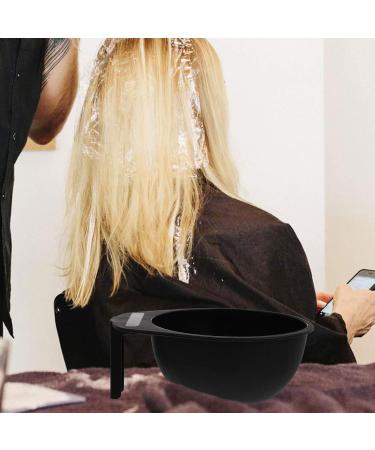 Lurrose 4pcs Hair Dye Bowls - Plastic Color Mixing Tools with Handle for DIY Treatments | Salon & Barbershop Essentials - Buy Online on GoSupps.com