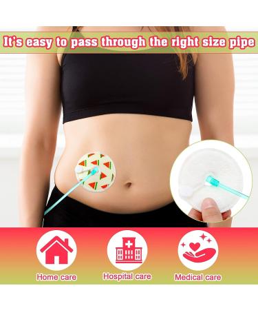 36 Pcs Washable Feeding Tube Pads Reusable Abdominal Peritoneal G Tube Covers Soft Cotton Button Pads for Breastfeeding - Nursing Care Supplies - Buy Online on GoSupps.com