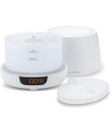 iHome Zenergy Aroma Dream Aromatherapy Diffuser Alarm Clock | Sound Therapy, 12 Soothing Sounds, White Noise | Aroma Sound Timers | Anti-Anxiety, Stress Relief - Buy Online on GoSupps.com