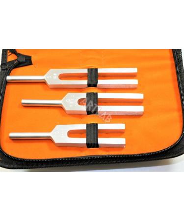 Tuning Fork Set - 5 Piece Taylor Hammer Medical Diagnostic Instruments by CYNAMED - Buy Online on GoSupps.com